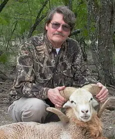 Chuck Hawks with Texas cinnamon Dall sheep trophy