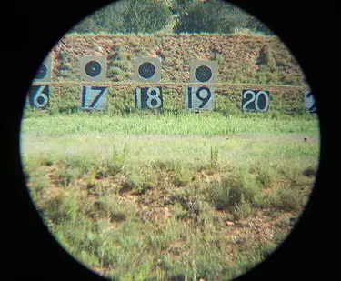24-inch targets through 45x scope