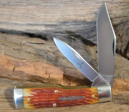 Great Eastern Cutlery Tidioute #44 Buffalo Jack Gunstock Knife