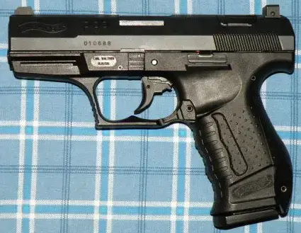 p99 pistol silver