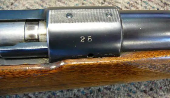 winchester model 25 serial number